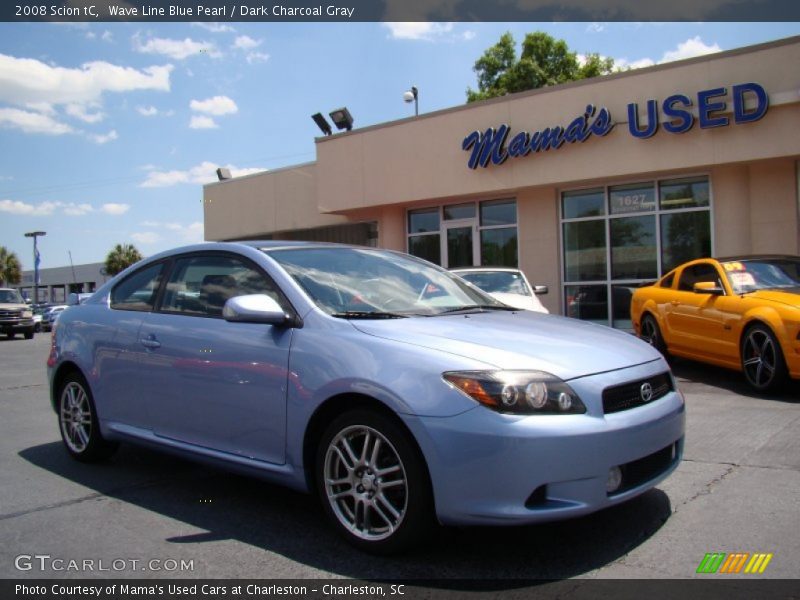 Wave Line Blue Pearl / Dark Charcoal Gray 2008 Scion tC