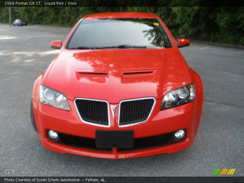 Liquid Red / Onyx 2009 Pontiac G8 GT