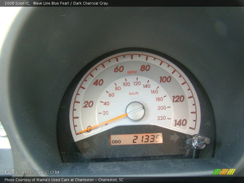 Wave Line Blue Pearl / Dark Charcoal Gray 2008 Scion tC