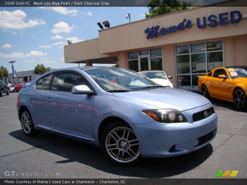 Wave Line Blue Pearl / Dark Charcoal Gray 2008 Scion tC