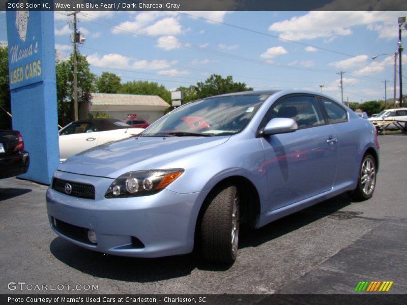 Wave Line Blue Pearl / Dark Charcoal Gray 2008 Scion tC