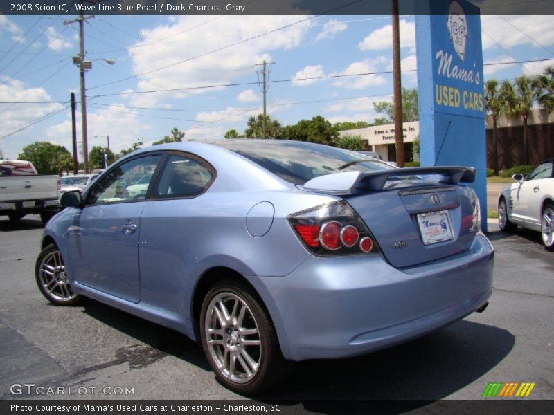 Wave Line Blue Pearl / Dark Charcoal Gray 2008 Scion tC