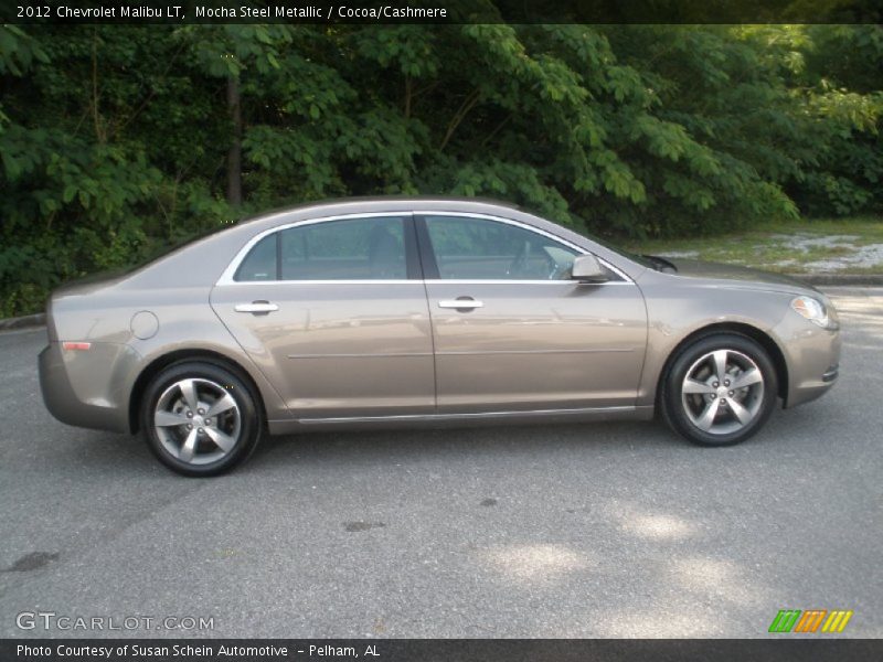 Mocha Steel Metallic / Cocoa/Cashmere 2012 Chevrolet Malibu LT