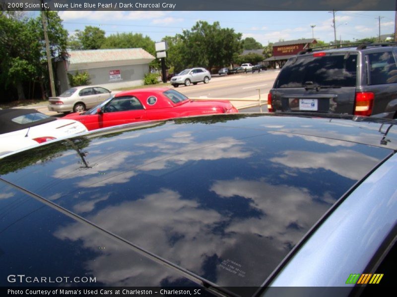 Wave Line Blue Pearl / Dark Charcoal Gray 2008 Scion tC