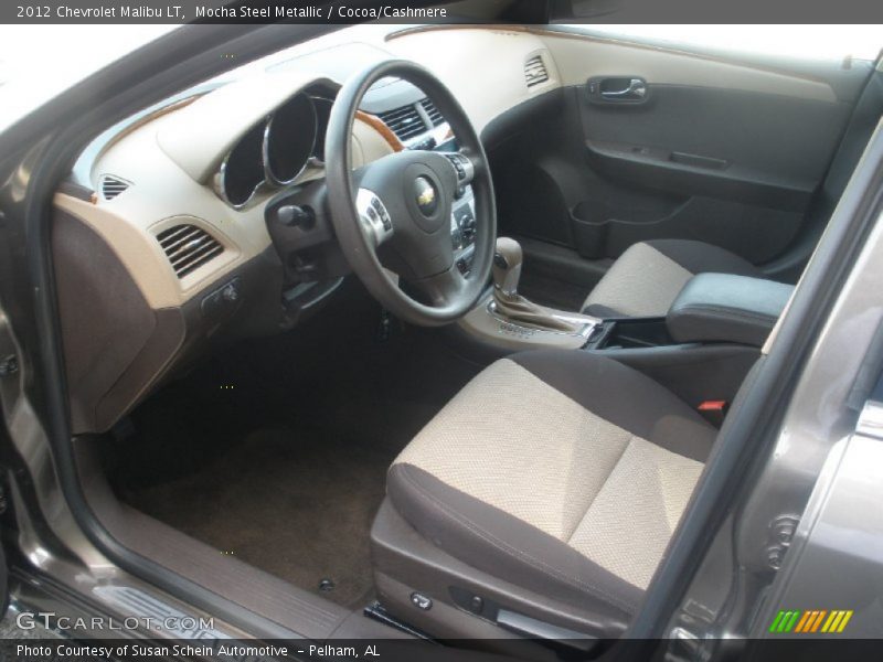 Mocha Steel Metallic / Cocoa/Cashmere 2012 Chevrolet Malibu LT