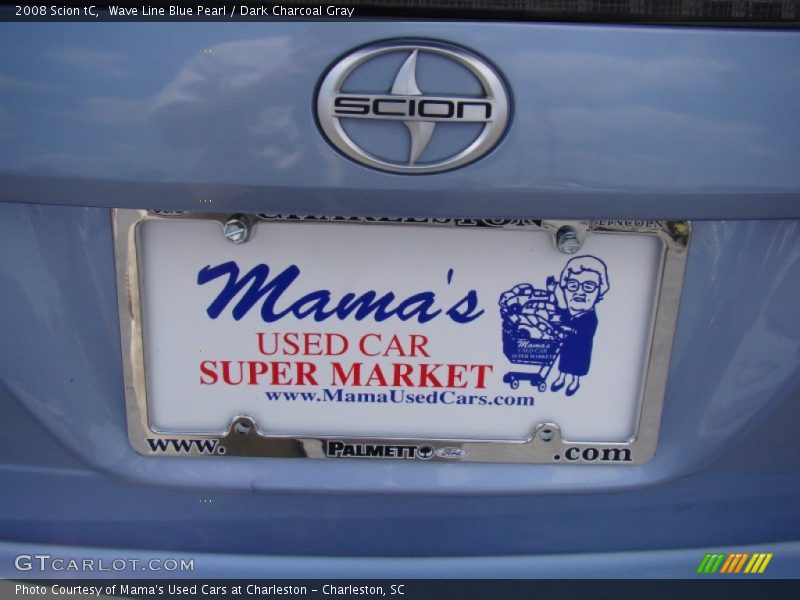 Wave Line Blue Pearl / Dark Charcoal Gray 2008 Scion tC
