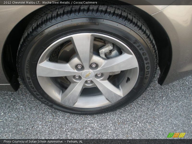 Mocha Steel Metallic / Cocoa/Cashmere 2012 Chevrolet Malibu LT