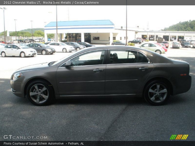 Mocha Steel Metallic / Cocoa/Cashmere 2012 Chevrolet Malibu LT