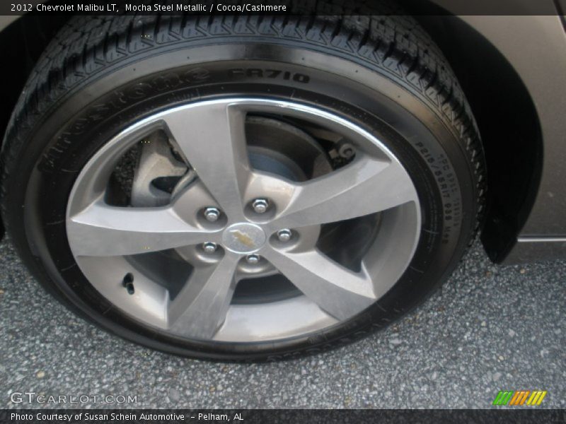Mocha Steel Metallic / Cocoa/Cashmere 2012 Chevrolet Malibu LT