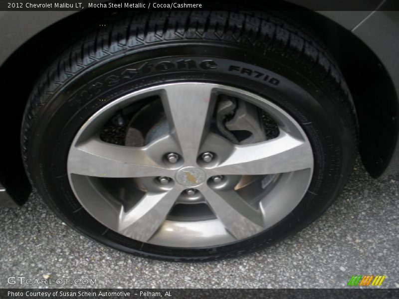 Mocha Steel Metallic / Cocoa/Cashmere 2012 Chevrolet Malibu LT