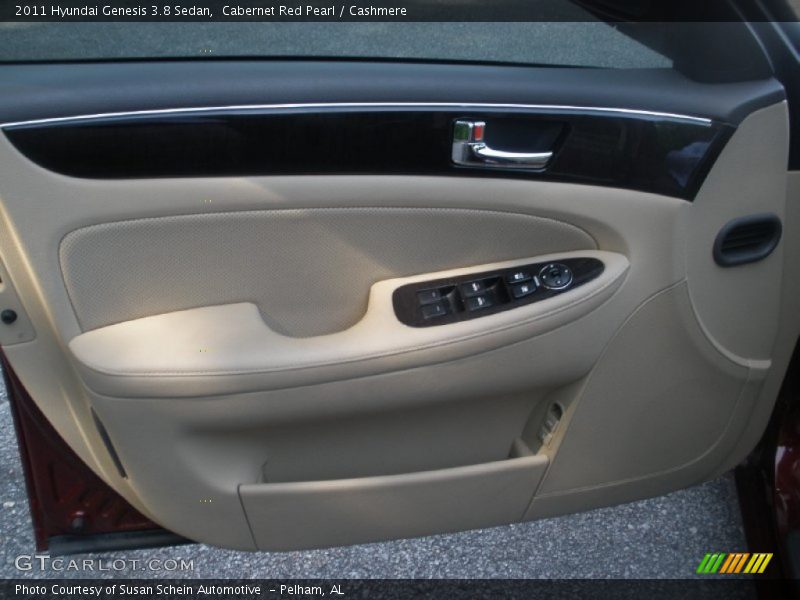 Cabernet Red Pearl / Cashmere 2011 Hyundai Genesis 3.8 Sedan