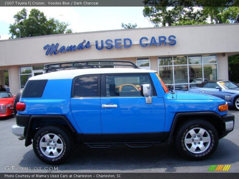 Voodoo Blue / Dark Charcoal 2007 Toyota FJ Cruiser