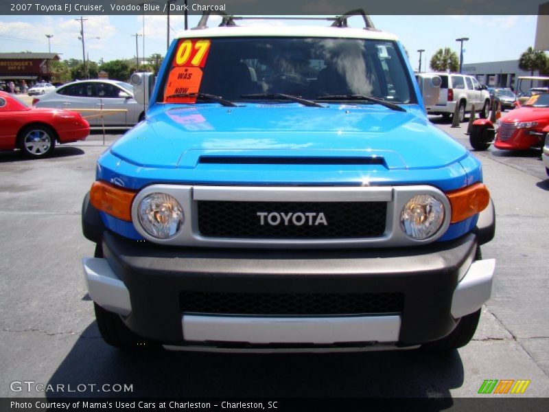 Voodoo Blue / Dark Charcoal 2007 Toyota FJ Cruiser