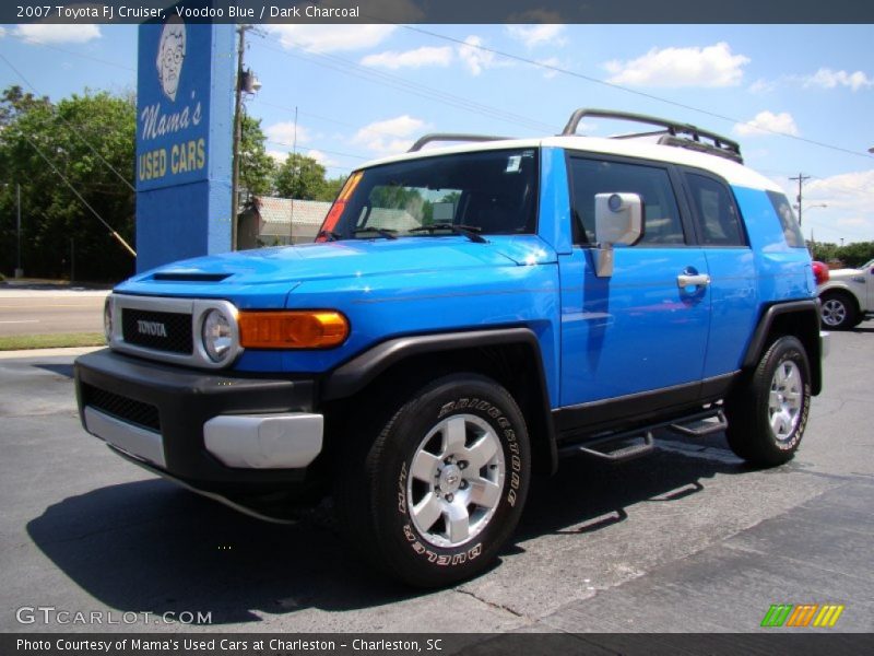 Voodoo Blue / Dark Charcoal 2007 Toyota FJ Cruiser