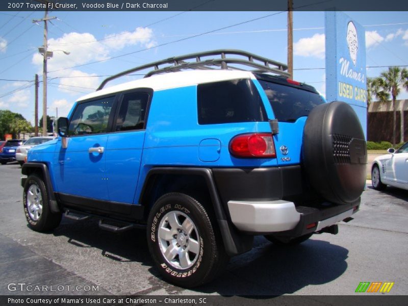 Voodoo Blue / Dark Charcoal 2007 Toyota FJ Cruiser