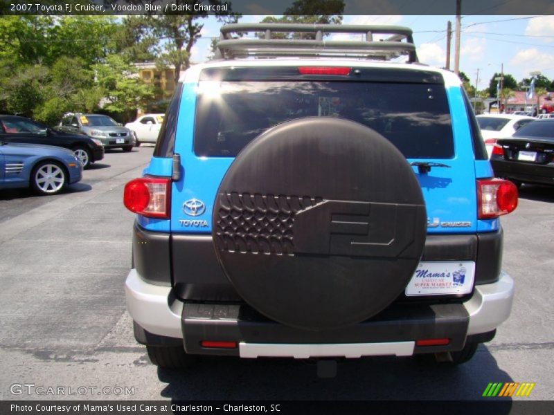 Voodoo Blue / Dark Charcoal 2007 Toyota FJ Cruiser