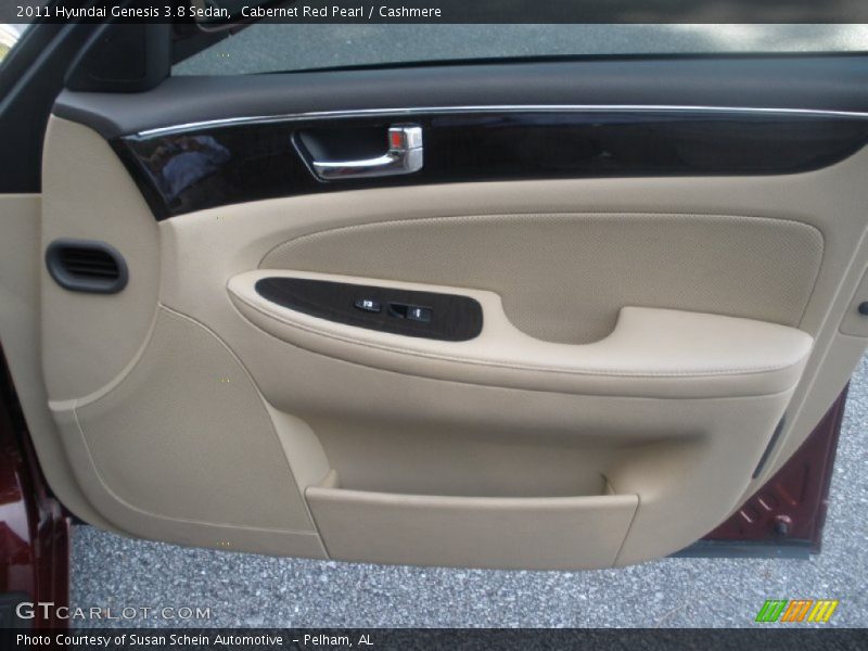 Cabernet Red Pearl / Cashmere 2011 Hyundai Genesis 3.8 Sedan