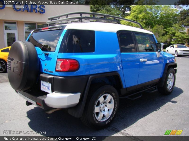Voodoo Blue / Dark Charcoal 2007 Toyota FJ Cruiser