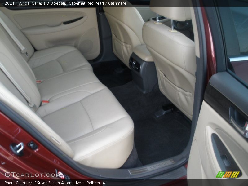 Cabernet Red Pearl / Cashmere 2011 Hyundai Genesis 3.8 Sedan