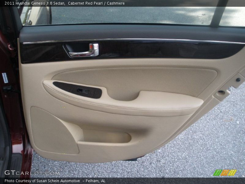 Cabernet Red Pearl / Cashmere 2011 Hyundai Genesis 3.8 Sedan
