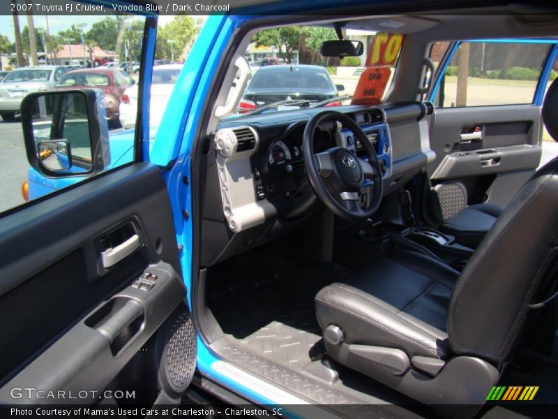 Voodoo Blue / Dark Charcoal 2007 Toyota FJ Cruiser