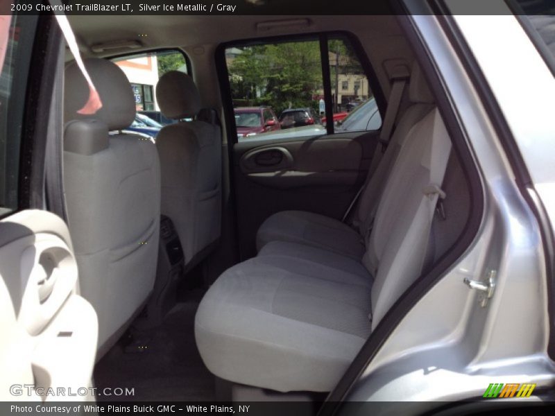 Silver Ice Metallic / Gray 2009 Chevrolet TrailBlazer LT