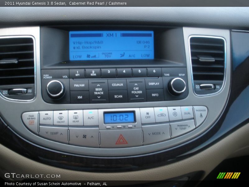 Cabernet Red Pearl / Cashmere 2011 Hyundai Genesis 3.8 Sedan