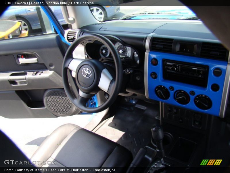 Voodoo Blue / Dark Charcoal 2007 Toyota FJ Cruiser