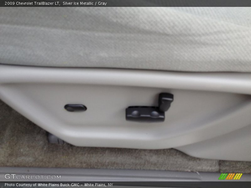 Silver Ice Metallic / Gray 2009 Chevrolet TrailBlazer LT