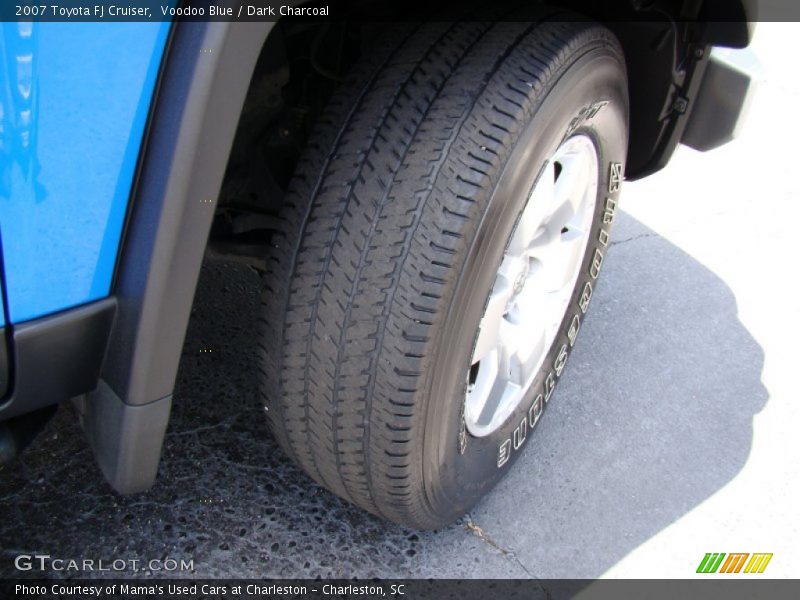 Voodoo Blue / Dark Charcoal 2007 Toyota FJ Cruiser