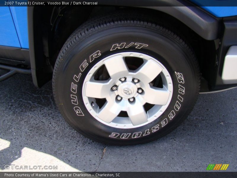 Voodoo Blue / Dark Charcoal 2007 Toyota FJ Cruiser