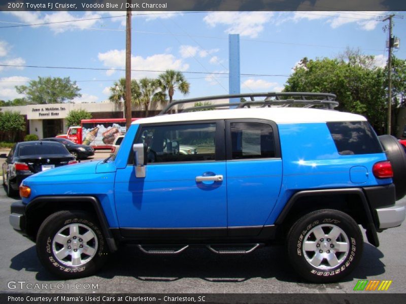 Voodoo Blue / Dark Charcoal 2007 Toyota FJ Cruiser