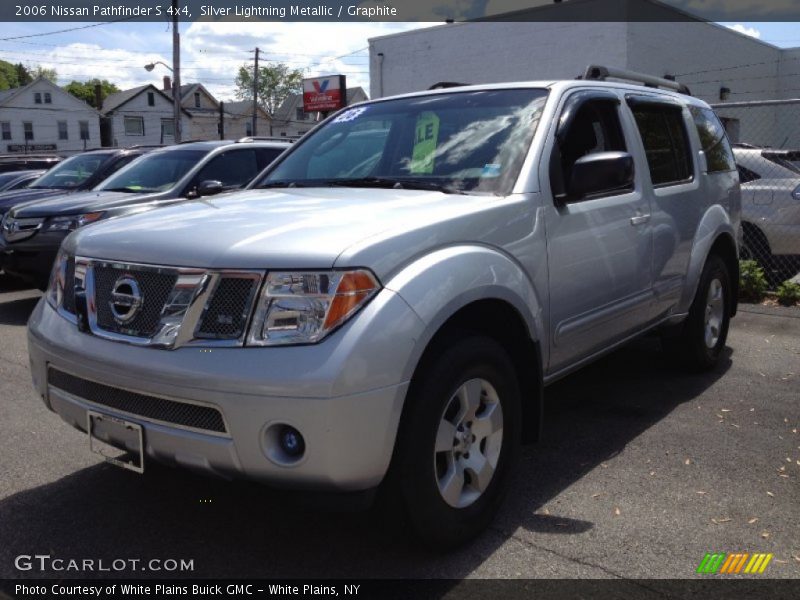 Silver Lightning Metallic / Graphite 2006 Nissan Pathfinder S 4x4