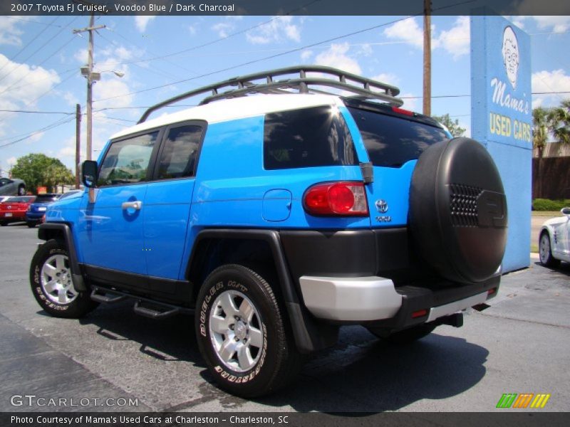 Voodoo Blue / Dark Charcoal 2007 Toyota FJ Cruiser