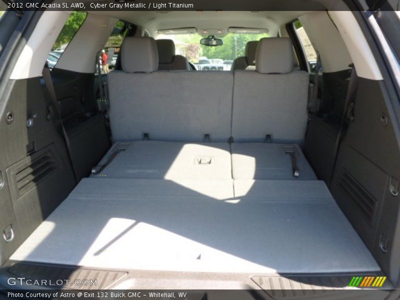 Cyber Gray Metallic / Light Titanium 2012 GMC Acadia SL AWD