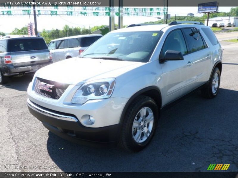 Quicksilver Metallic / Ebony 2012 GMC Acadia SL AWD