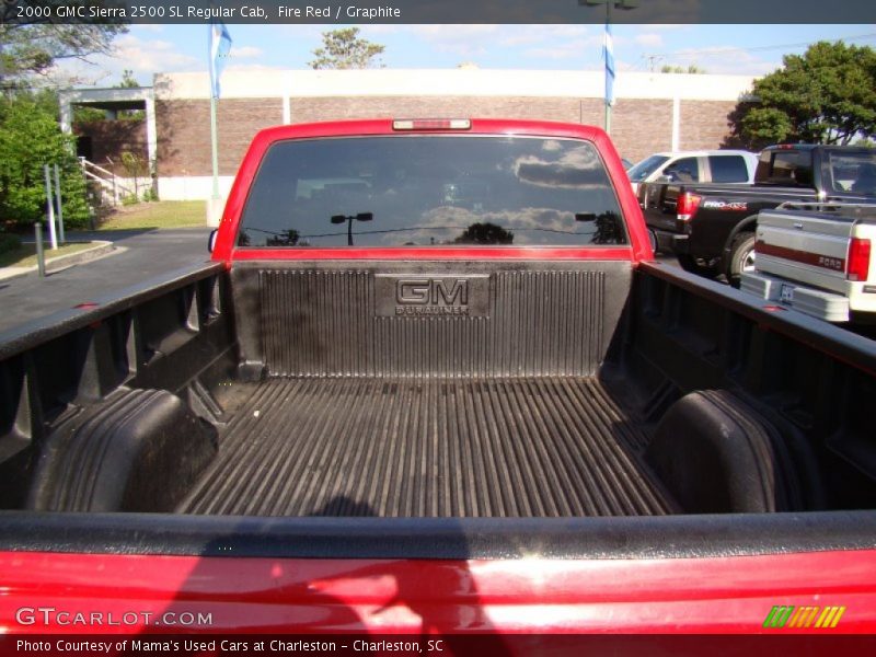 Fire Red / Graphite 2000 GMC Sierra 2500 SL Regular Cab
