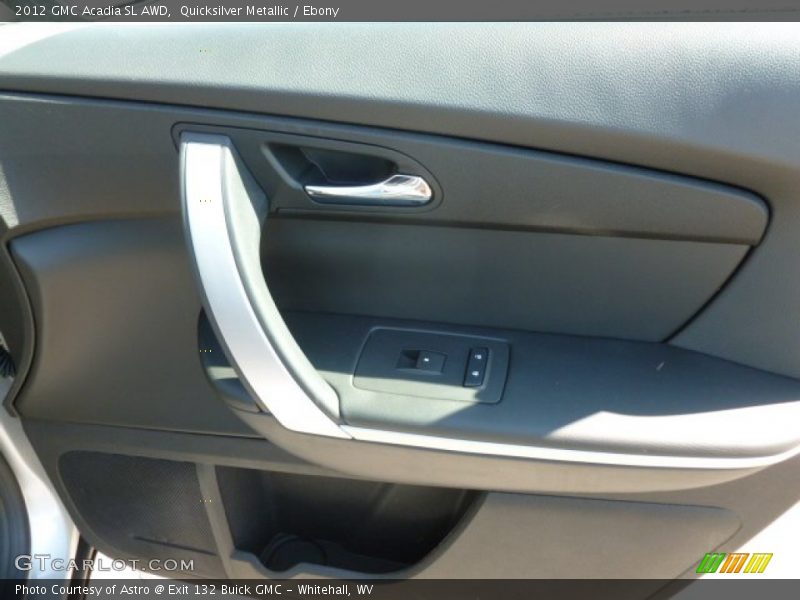 Quicksilver Metallic / Ebony 2012 GMC Acadia SL AWD