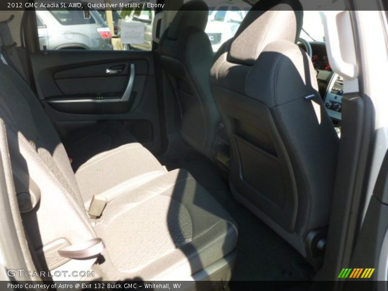 Quicksilver Metallic / Ebony 2012 GMC Acadia SL AWD