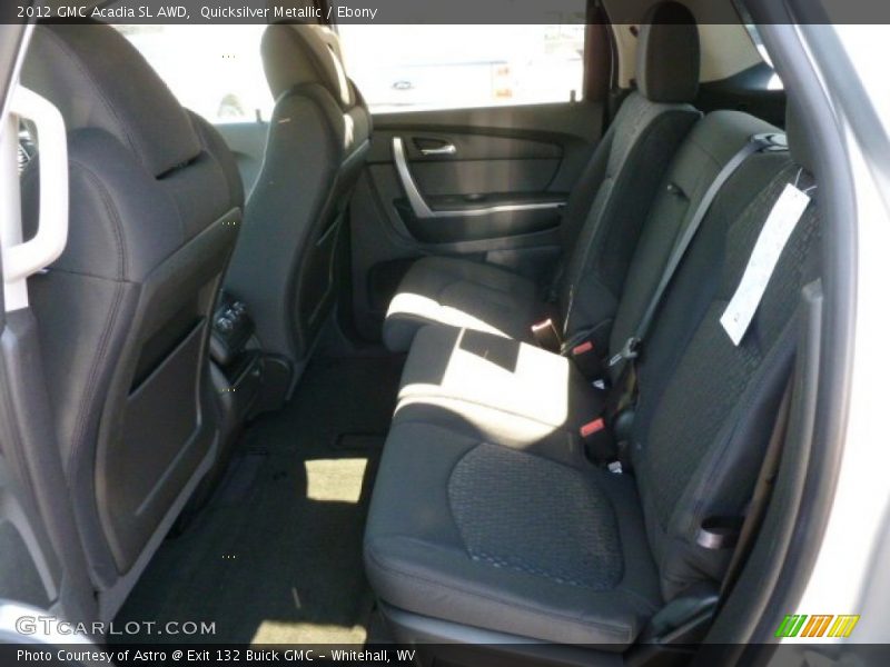 Quicksilver Metallic / Ebony 2012 GMC Acadia SL AWD