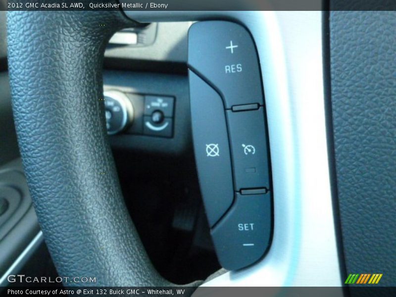 Quicksilver Metallic / Ebony 2012 GMC Acadia SL AWD