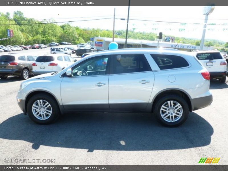 Quicksilver Metallic / Ebony 2012 Buick Enclave AWD