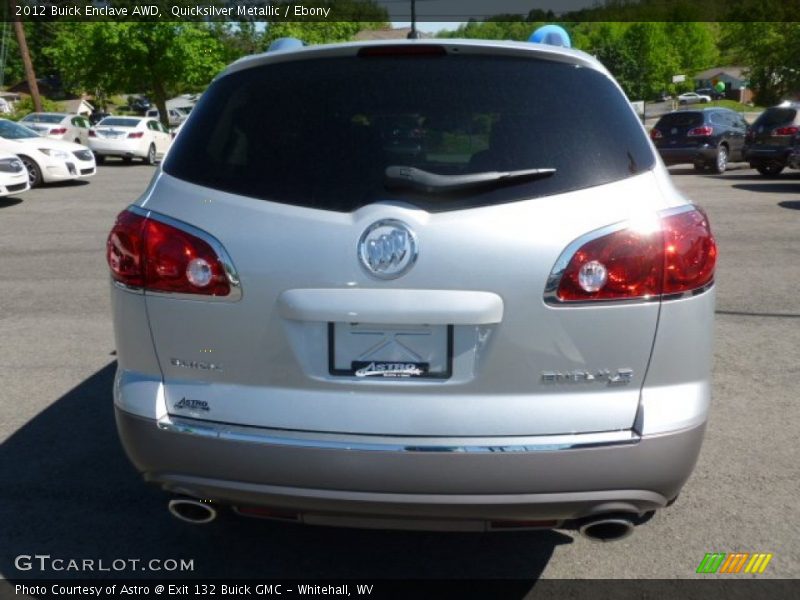 Quicksilver Metallic / Ebony 2012 Buick Enclave AWD