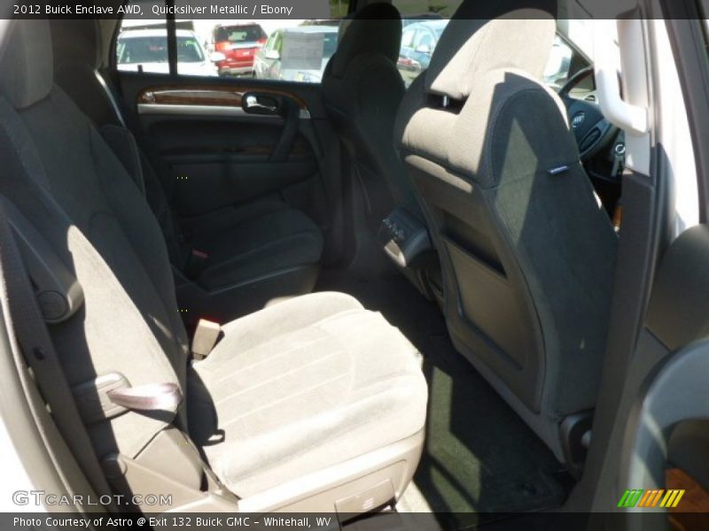 Quicksilver Metallic / Ebony 2012 Buick Enclave AWD