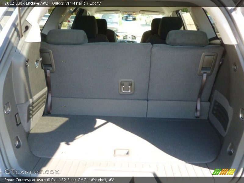 Quicksilver Metallic / Ebony 2012 Buick Enclave AWD