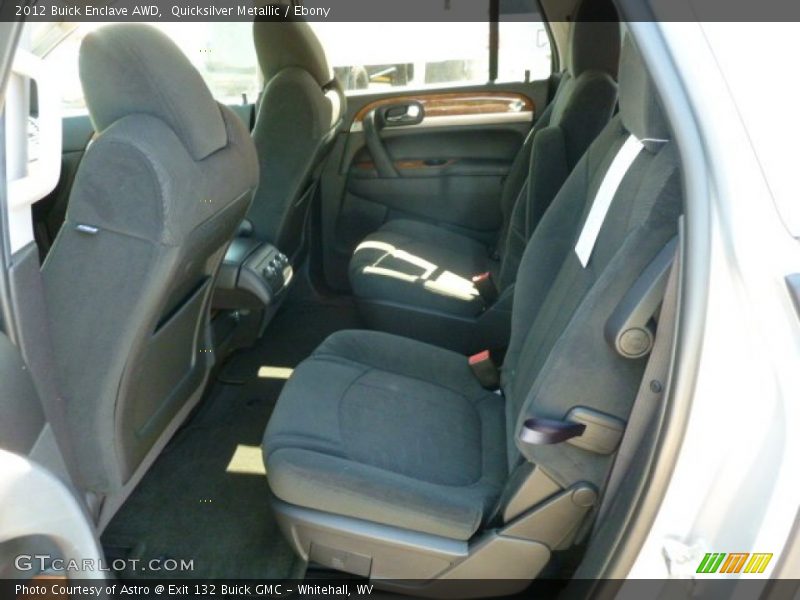 Quicksilver Metallic / Ebony 2012 Buick Enclave AWD