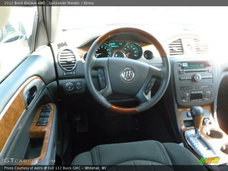Quicksilver Metallic / Ebony 2012 Buick Enclave AWD