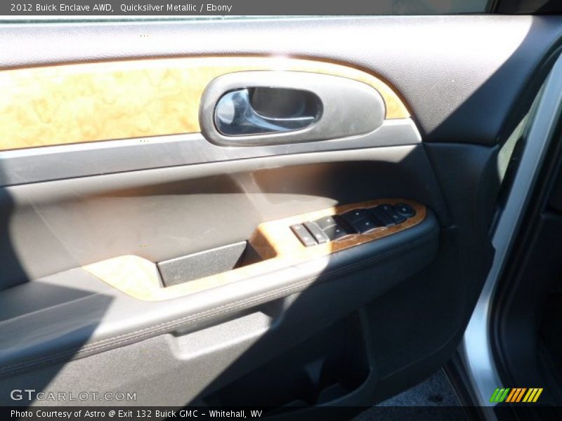 Quicksilver Metallic / Ebony 2012 Buick Enclave AWD