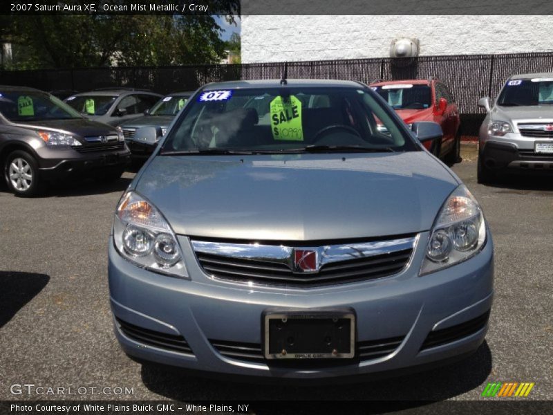 Ocean Mist Metallic / Gray 2007 Saturn Aura XE