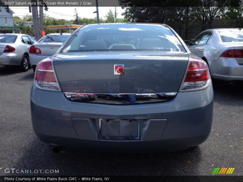Ocean Mist Metallic / Gray 2007 Saturn Aura XE